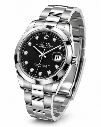 Oyster perpetual Just date Rolex watch