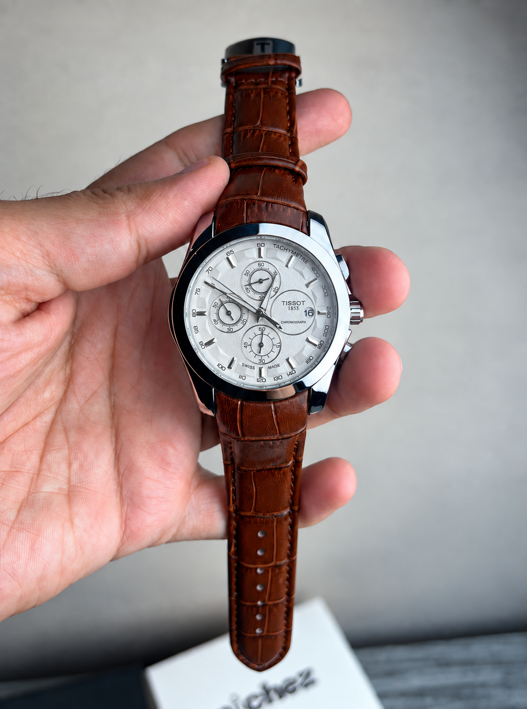 TSOT Brown Strap Chronograph