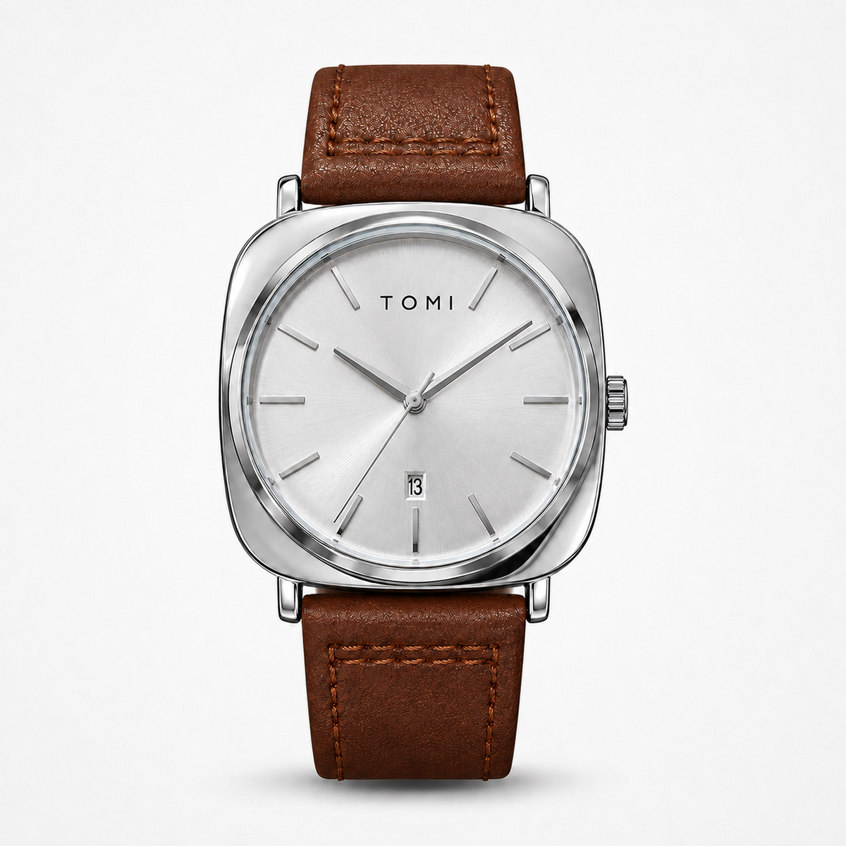 TOMI Class Silver Dial Watch