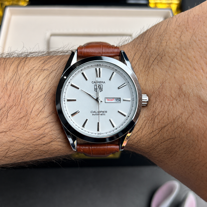 CRERA Premium DAY & DATE Silver Dial