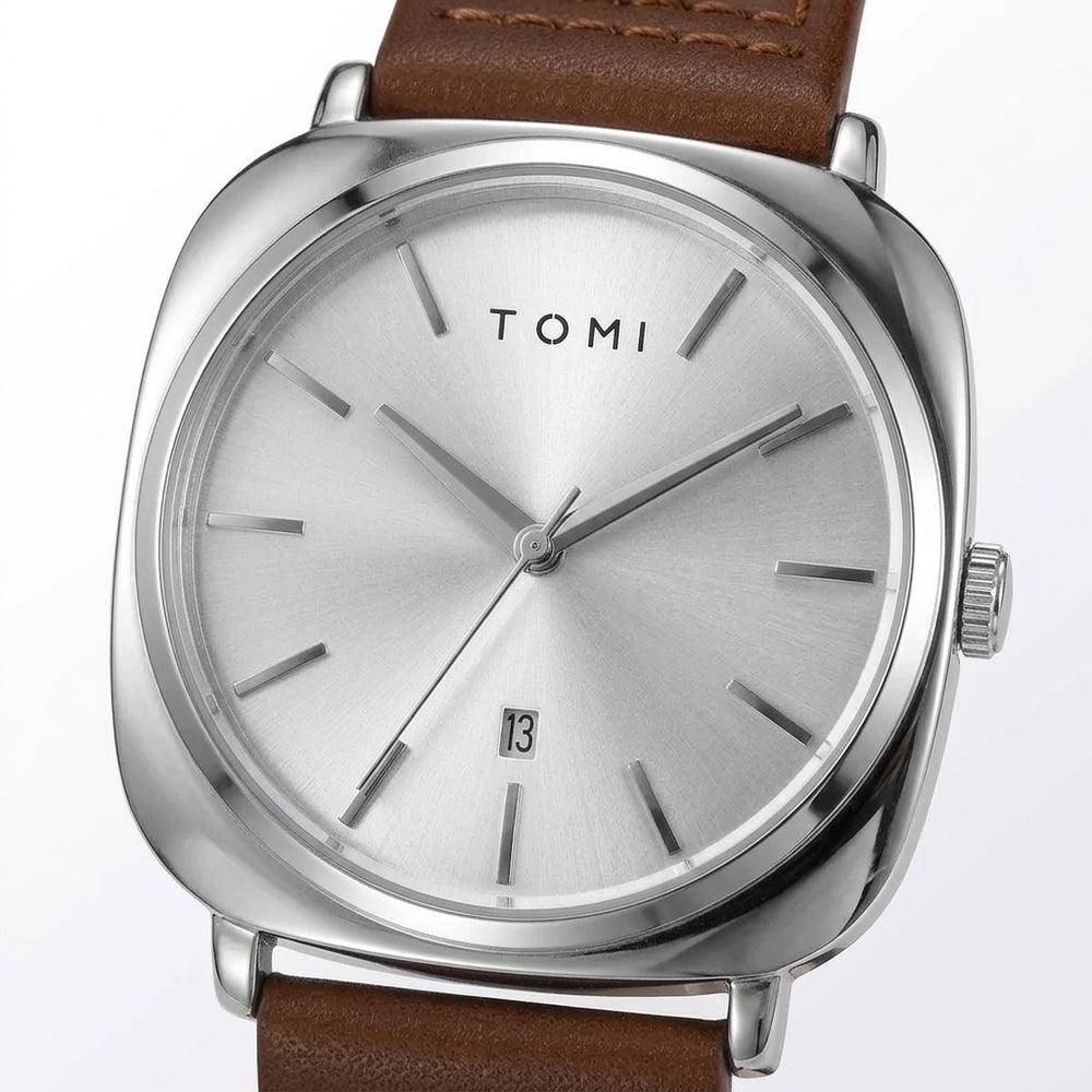 TOMI Class Silver Dial Watch