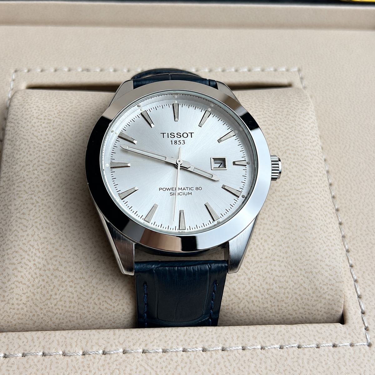 TSOT Blue Strap Silver