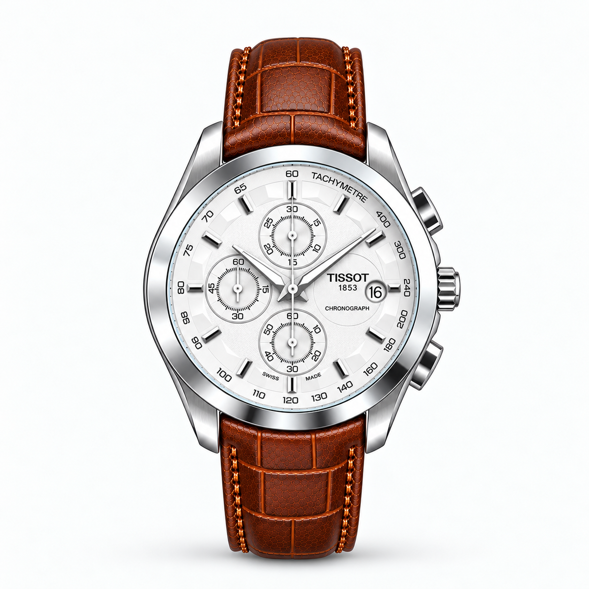 TSOT Brown Strap Chronograph