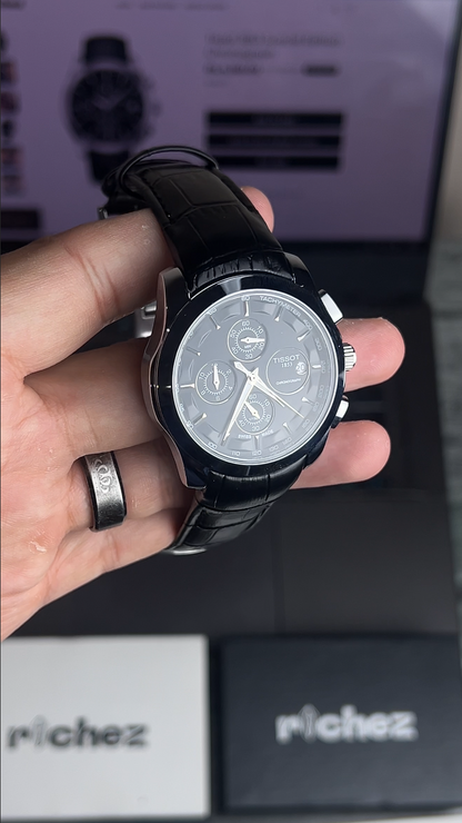 TSOT Black Strap Chronograph