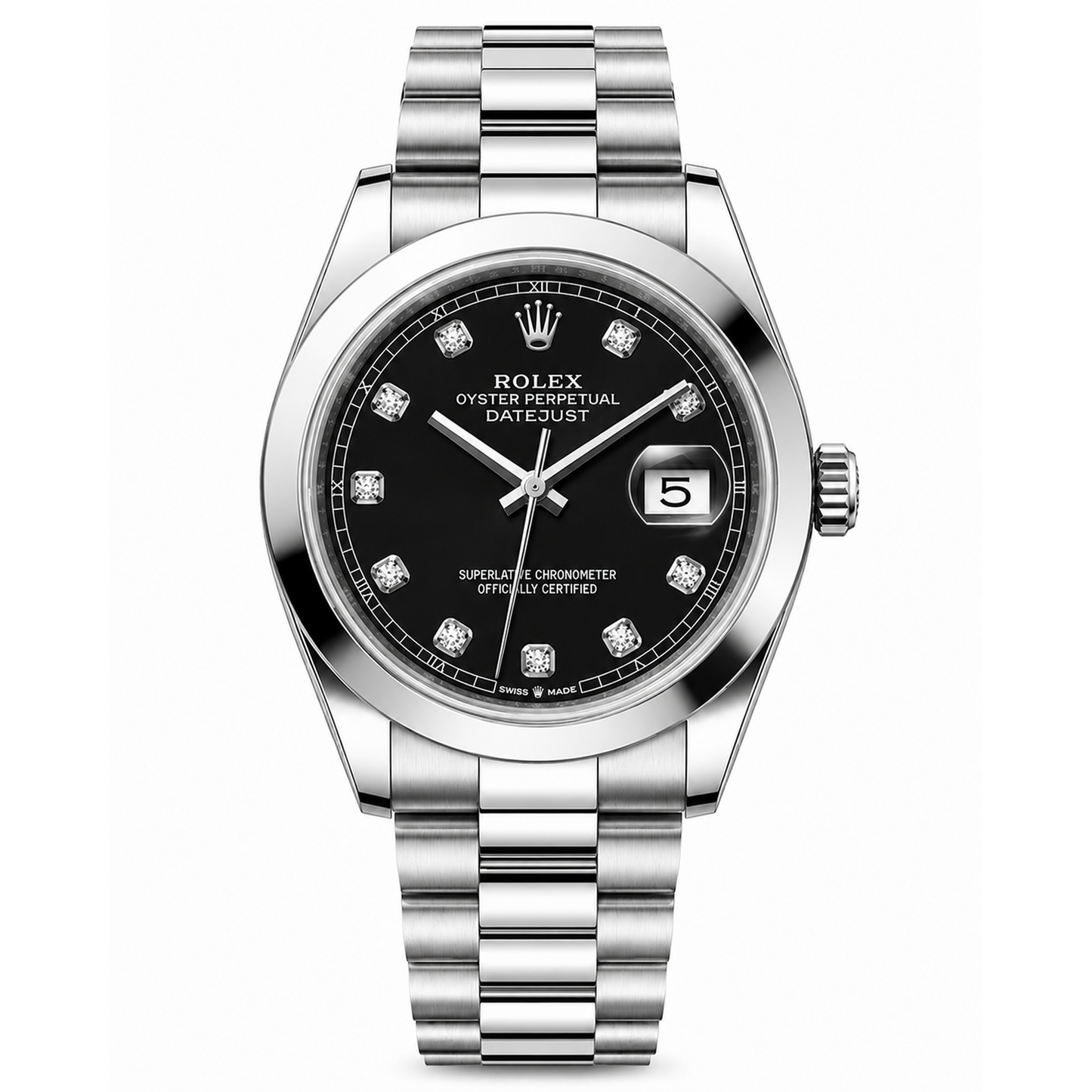 Oyster perpetual Just date Rolex watch