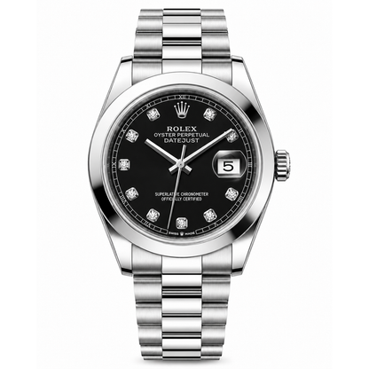 Oyster perpetual Just date Rolex watch